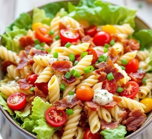 BLT Pasta Salad Recipe