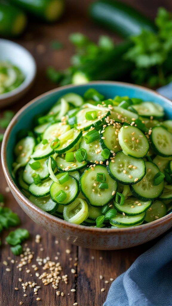 easy asian cucumber salad