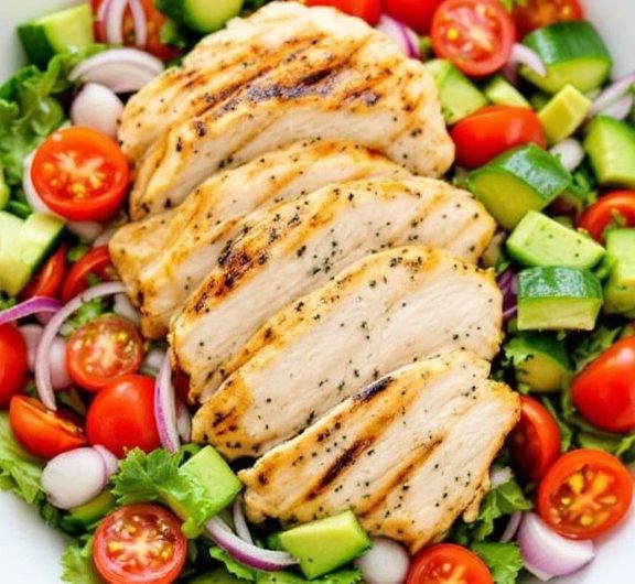 Delicious and Healthy Grilled Chicken Salad Recipe