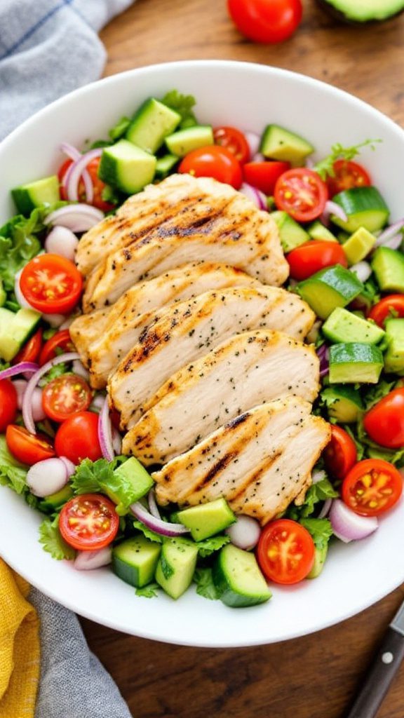 grilled chicken salad recipes