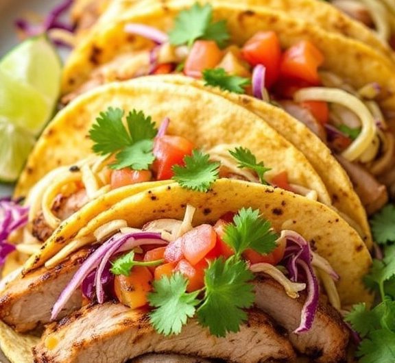 Grilled Pork Tenderloin Tacos